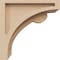 Ekena Millwork 4"W x 8"D x 8"H Classic Viola Rough Cedar Woodgrain TimberThane Corbel, Primed Tan CORUR04X08X08VIORCPR - alternate 6